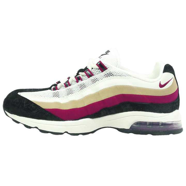 Nike Nike Air Max 95 Abrasion Resistant Low top Running Shoes Women's White Black Red