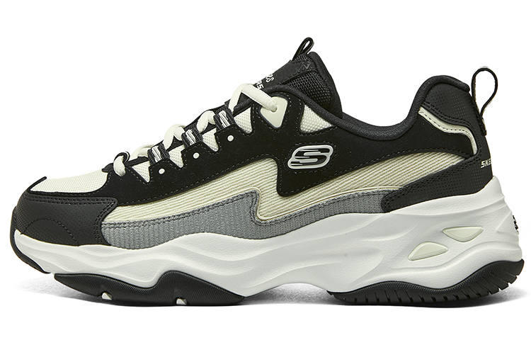 Skechers Dlites 1.0 'Black Beige' Women's