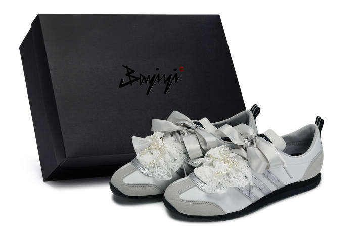 Adidas Adidas VS JOG 2.0 811 Manufacturing, Silver Feather Twisted Silk, Special Shoe Box Low top Casual Shoes Unisex