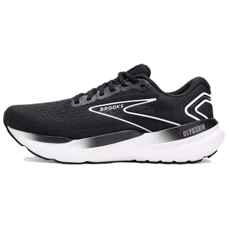 Brooks Glycerin 21 Abrasion Resistant Rebound Abrasion Resistant Rebound Low top Marathon Sports Running Shoes Men's