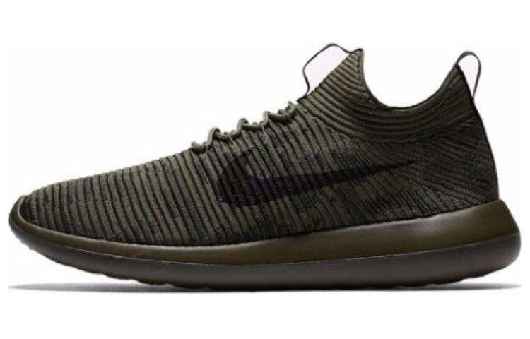 Nike Nike Roshe Two Comfortable Slip Resistant Abrasion Resistant Low top Running Shoes Men's Green