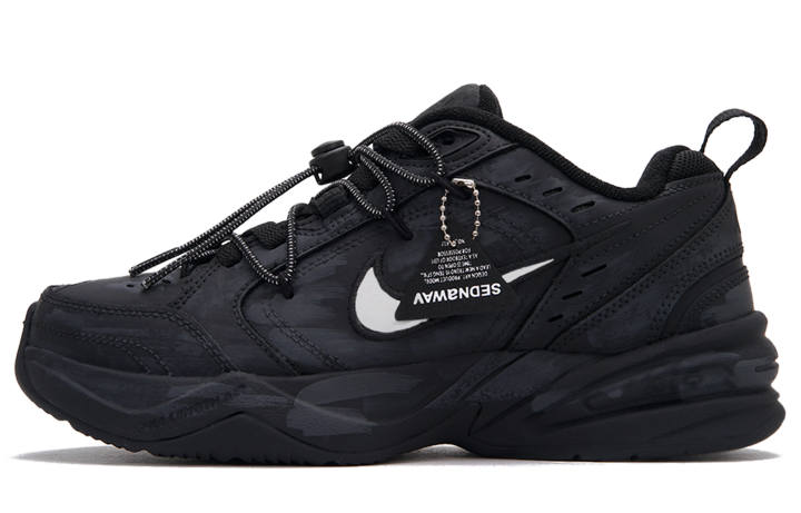 Nike Nike Air Monarch 4 Low top Chunky Sneakers Unisex Black