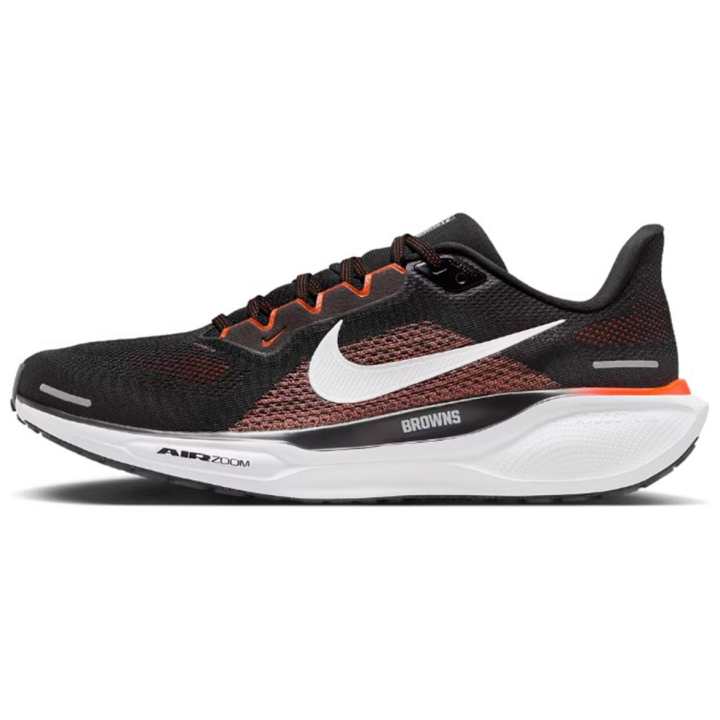 Nike Nike Pegasus 41 Comfortable Low top Composite Material Running Shoes Men's Black White