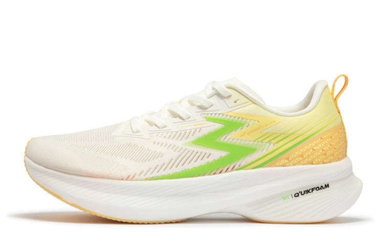 361° Flame ST Running Shoes Men's Low Top Feather White/Smoothie Yellow