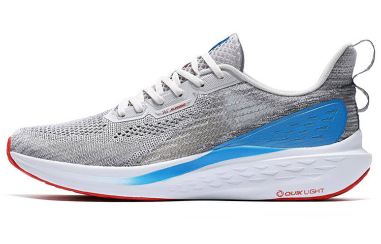 361° FlyFish 1 Slip Resistant, Abrasion Resistant, Breathable Low top Running Shoes Men's Gray Blue