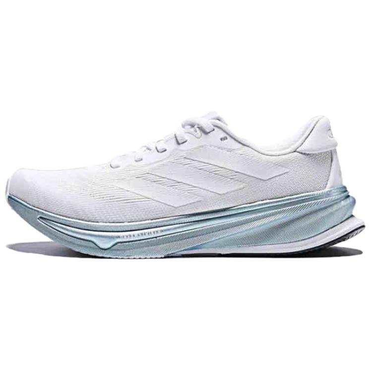 Adidas Adidas Supernova Rise 2 Slip Resistant Abrasion Resistant Low top Running Shoes Women's Gray Blue