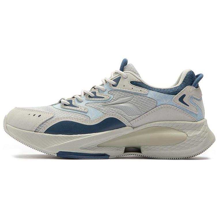 361° Versatile Slip Resistant, Abrasion Resistant, Breathable, Lightweight Low top Running Shoes Women's Gray Blue
