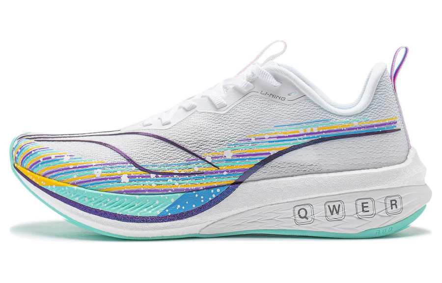 Li-Ning LINING Dark Horse 6 Pro X League Of Legends 'White Aqua Blue' Women's