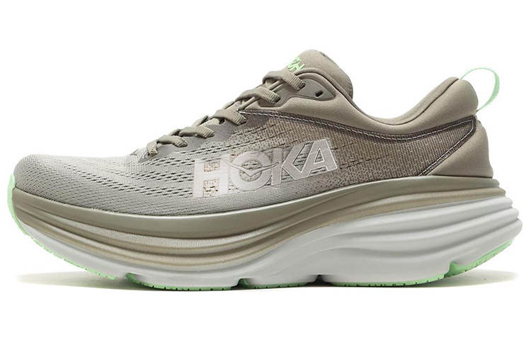 HOKA ONE ONE Bondi 8 "Olive Haze Mercury"