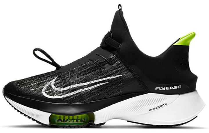 Nike Nike Air Zoom Tempo Next% FlyEase Black White Volt