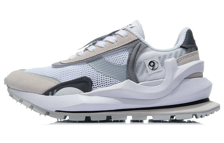 Li-Ning Li Ning Running Shoes Women's Low Top Standard White/White Sand Gray/Shadow Gray