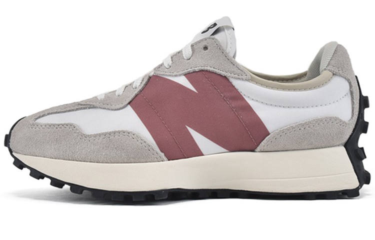 New Balance New Balance NB 327 Comfortable Abrasion Resistant Low top Casual City Commuting Running Shoes Women's Gray Red