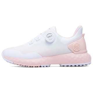 PGM Classic And Versatile Waterproof Height Increasing Low top Golf Shoes Women's Butterfly Multicolor Pink