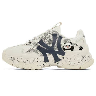 MLB Big Ball Chunky Slip Resistant Abrasion Resistant Slip Resistant Abrasion Resistant Low top Chunky Sneakers Unisex