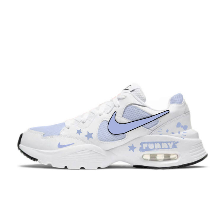 Nike Nike Air Max Fusion Low top Running Shoes Women's White