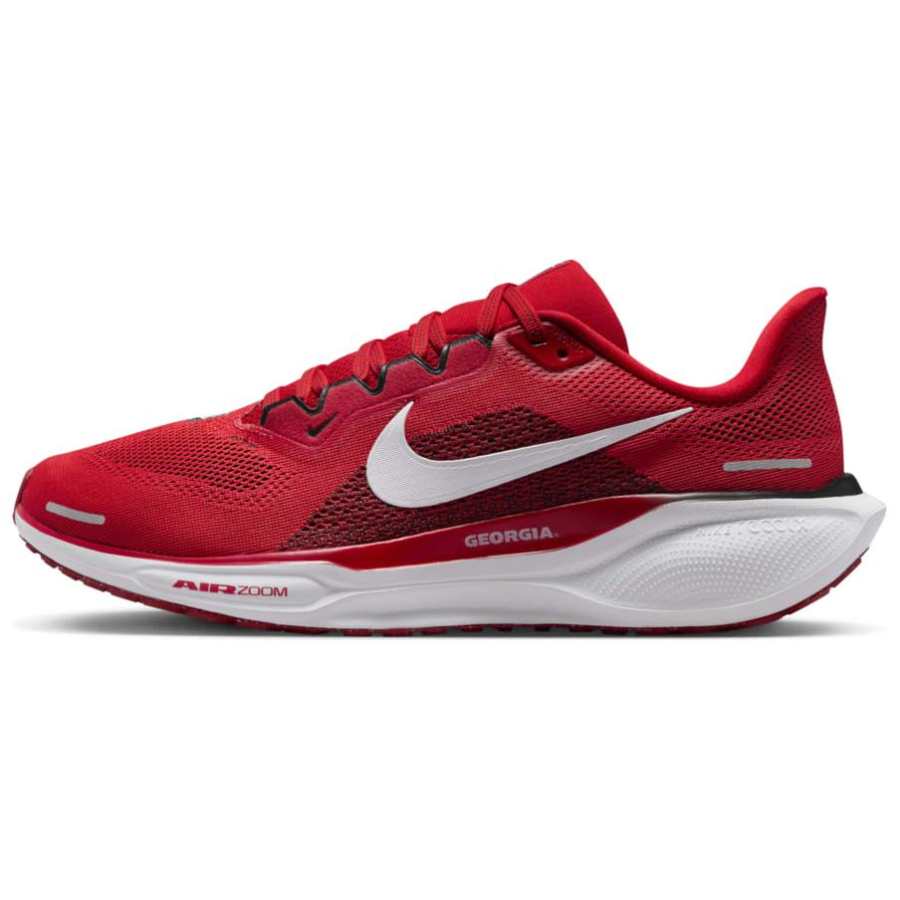 Nike NCAA x Nike Pegasus 41 Slip Resistant Abrasion Resistant Low top Running Shoes Unisex Red