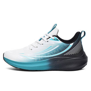 TELENT Microfiber Leather Cushioning Slip Resistant Cushioning Slip Resistant Low top Casual Running Shoes Men's