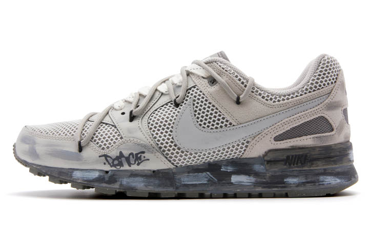 Nike Nike Air Pegasus 89 Slip Resistant Abrasion Resistant Low top Casual Running Shoes Men's Gray