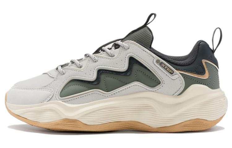 XTEP XTEP Lightning 3.0 Low top Chunky Sneakers Men's Gray Green