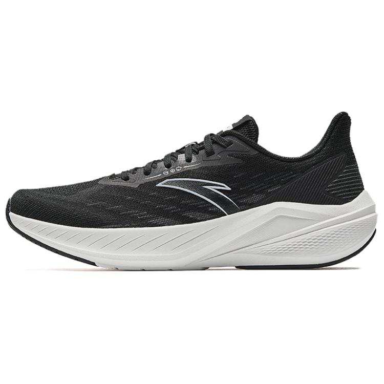 Anta Lingfeng Slip Resistant Abrasion Resistant Low top Casual Running Shoes Men's Black Gray