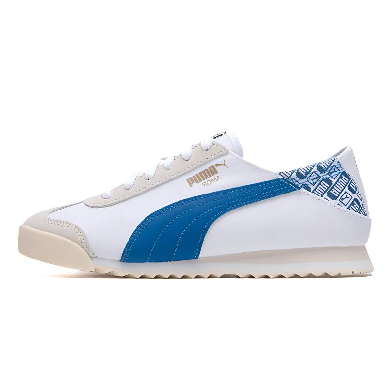 PUMA Roma Synthetic Leather Abrasion Resistant Breathable Abrasion Resistant Breathable Low top Casual Running Shoes