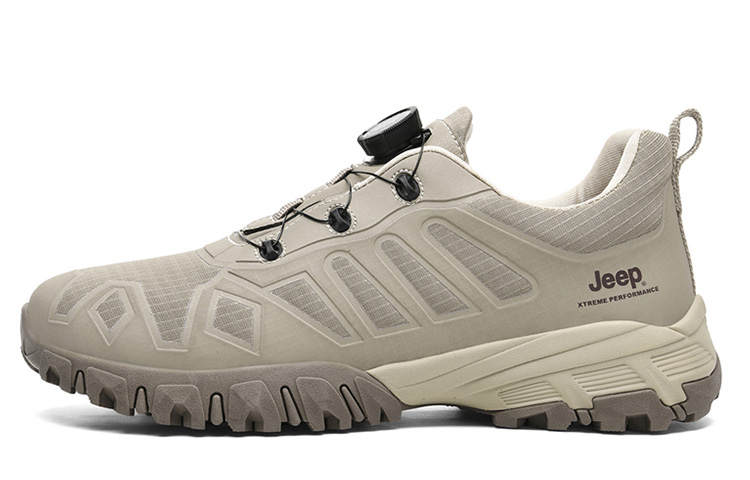 Jeep Lightweight Abrasion Resistant Low top Outdoor Shoes Men's Sand