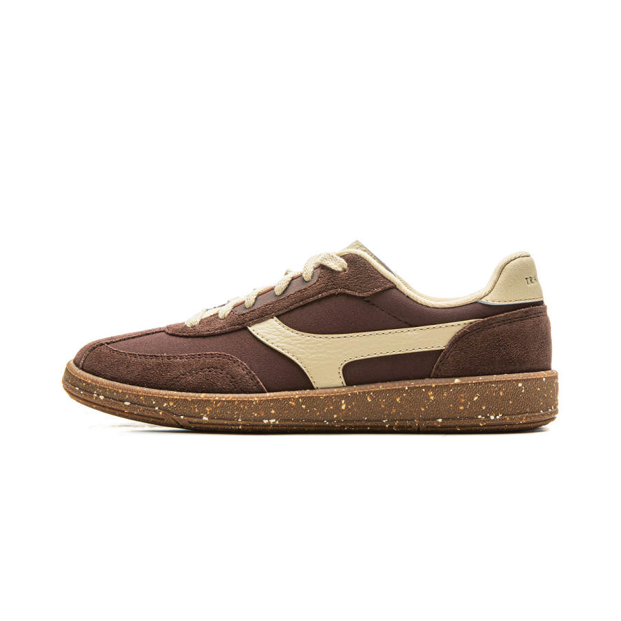 Li-Ning Li Ning YUNCHUAN 2 Low top German Army Trainers Women's Hazelnut Chocolate Brown