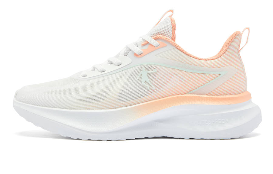QIAODAN Breeze 3 Cushioning Slip Resistant Abrasion Resistant Low top Casual Sprint City Commute Running Shoes Women's