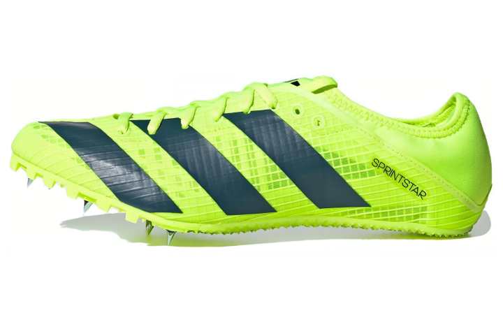 Adidas Adidas Sprintstar Abrasion Resistant Low top Sprint Racing Track & Field Competition Running Shoes Unisex Green