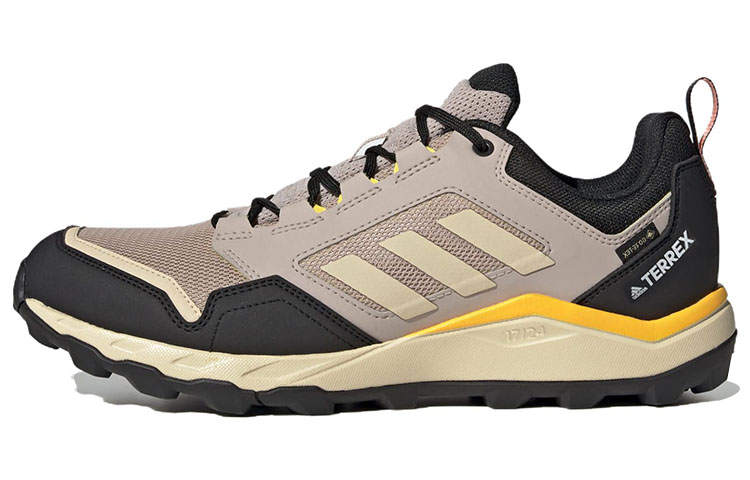 Adidas Adidas Terrex Tracerocker Slip Resistant, Abrasion Resistant, Waterproof Low top Outdoor Shoes Black Brown Yellow