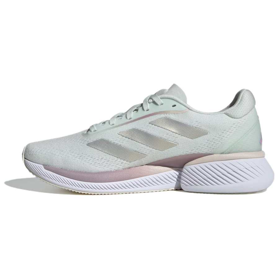 Adidas Adidas Supernova Eterno Fabric Cushioning, Wear Resistant Low top Casual Running Shoes Women's White Silver Green