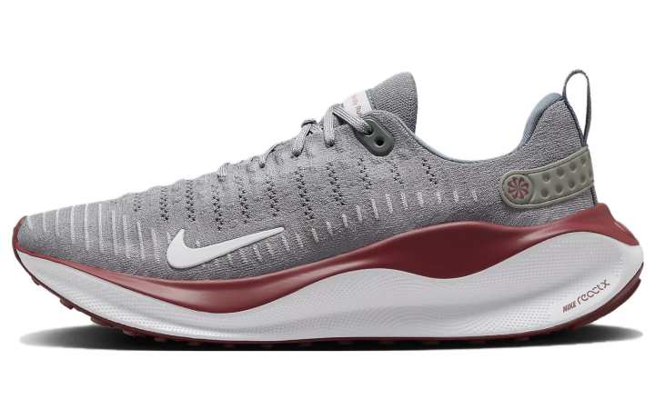 Nike Nike ReactX Infinity Run 4 'Cool Grey Team Maroon'