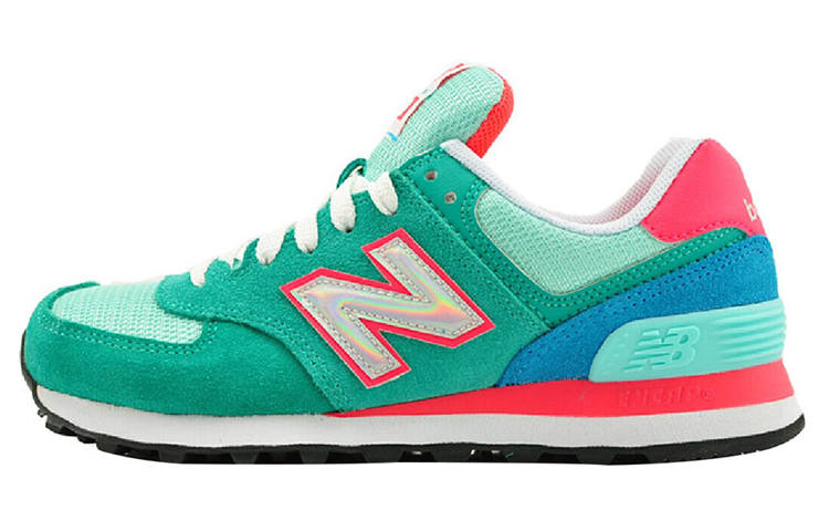 New Balance New Balance 574 Series Sneakers 'Green Red' Women's