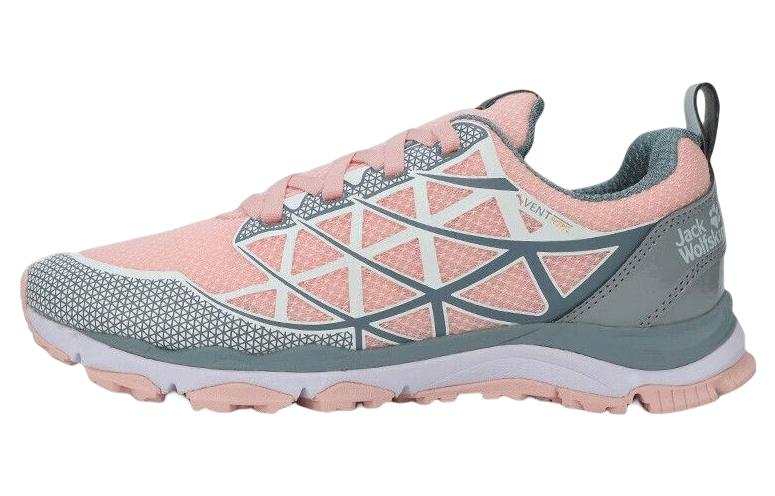 Jack Wolfskin Textile, Leather Slip Resistant Abrasion Resistant Low top Outdoor Shoes Women's