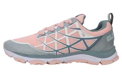 Jack Wolfskin Textile, Leather Slip Resistant Abrasion Resistant Low top Outdoor Shoes Women's