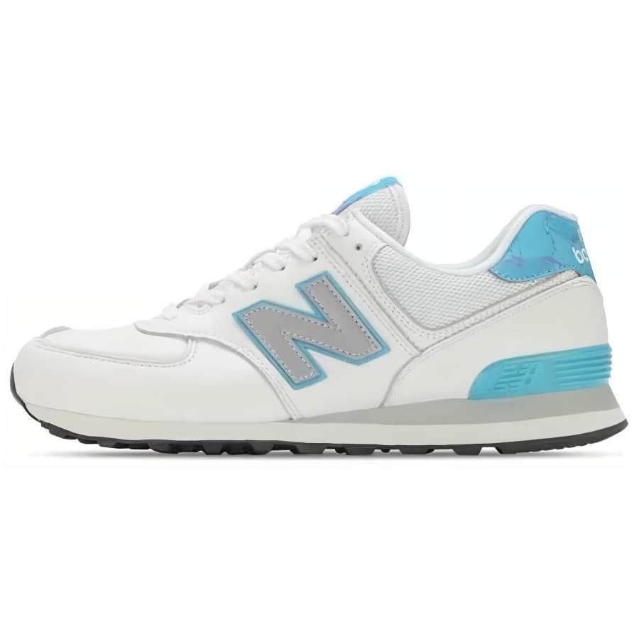 New Balance Sagan Tosu x New Balance NB 574 Cushioning, Wear Resistant Low top Running Shoes Men's White Blue