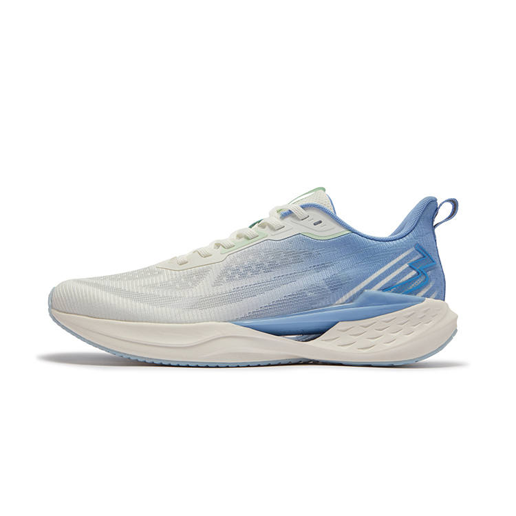 361° Abrasion Resistant Breathable Slip Resistant Low top Casual Running Shoes Men's Daytime Aqua Blue
