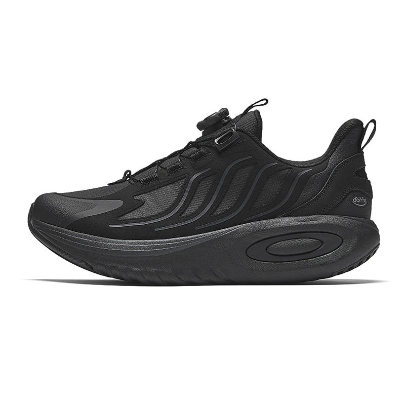 Sprandi Rolling Dome Comfortable Slip Resistant Abrasion Resistant Low top Casual Running Shoes Men's Black