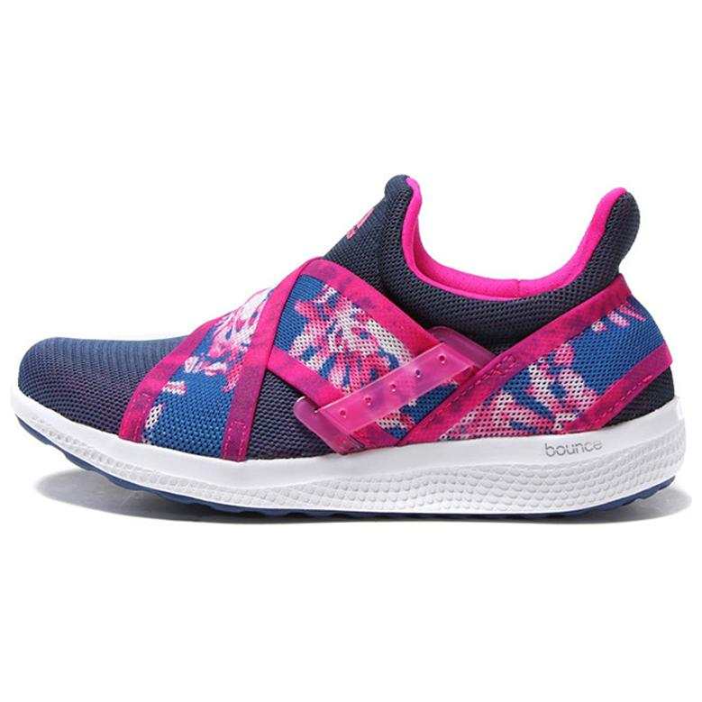 Adidas Adidas CC Sonic Slip Resistant Abrasion Resistant Low top Running Shoes Women's Dark Blue Pink