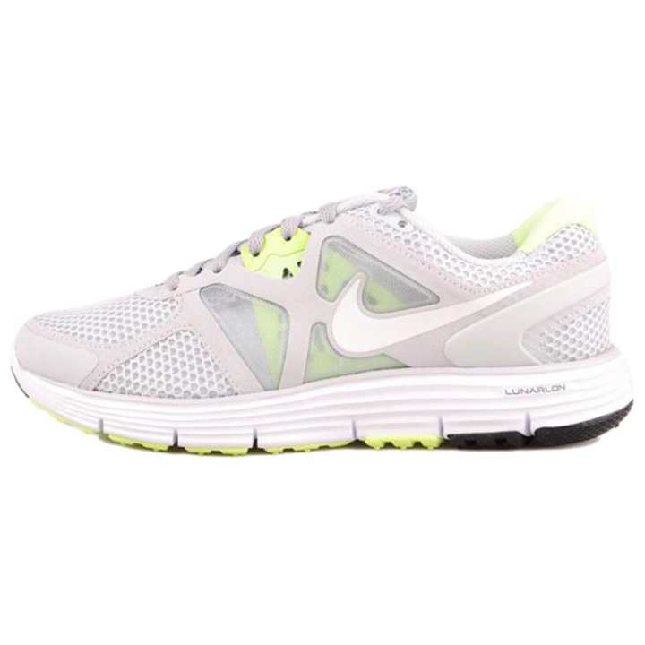 Nike Nike Lunarglide + 3 Breathe Pure Platinum/White Wolf Grey Liquid Lime Women's