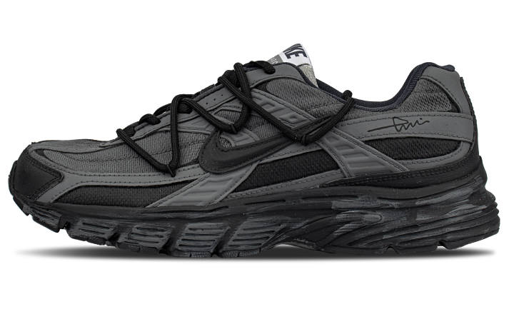 Nike Nike Initiator Cushioning Low top Casual Training City Commuting Running Shoes Unisex Black Gray