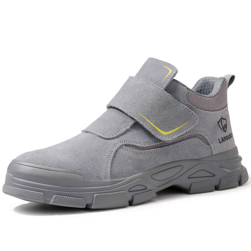 LANOUDUN Abrasion Resistant, Breathable, Impact Resistant Mid top Outdoor Shoes Unisex