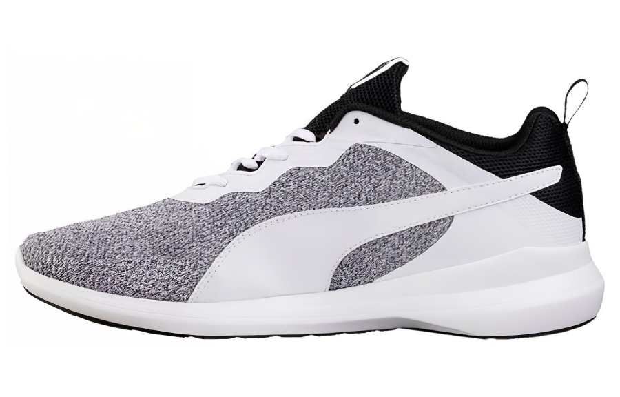 PUMA Pacer Evo Knit Sport Shoes White