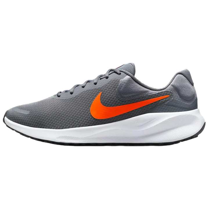 Nike Nike REVOLUTION 7 Slip Resistant Abrasion Resistant Low top Casual Running Shoes Men's Gray