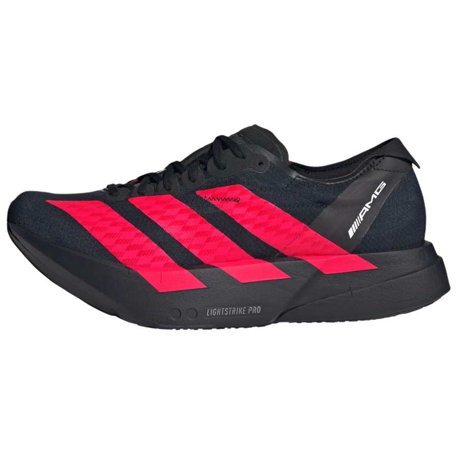 Adidas Adidas x AMG Adizero Adios Pro 4 Non slip Lightweight Running Shoes Women's Black Red