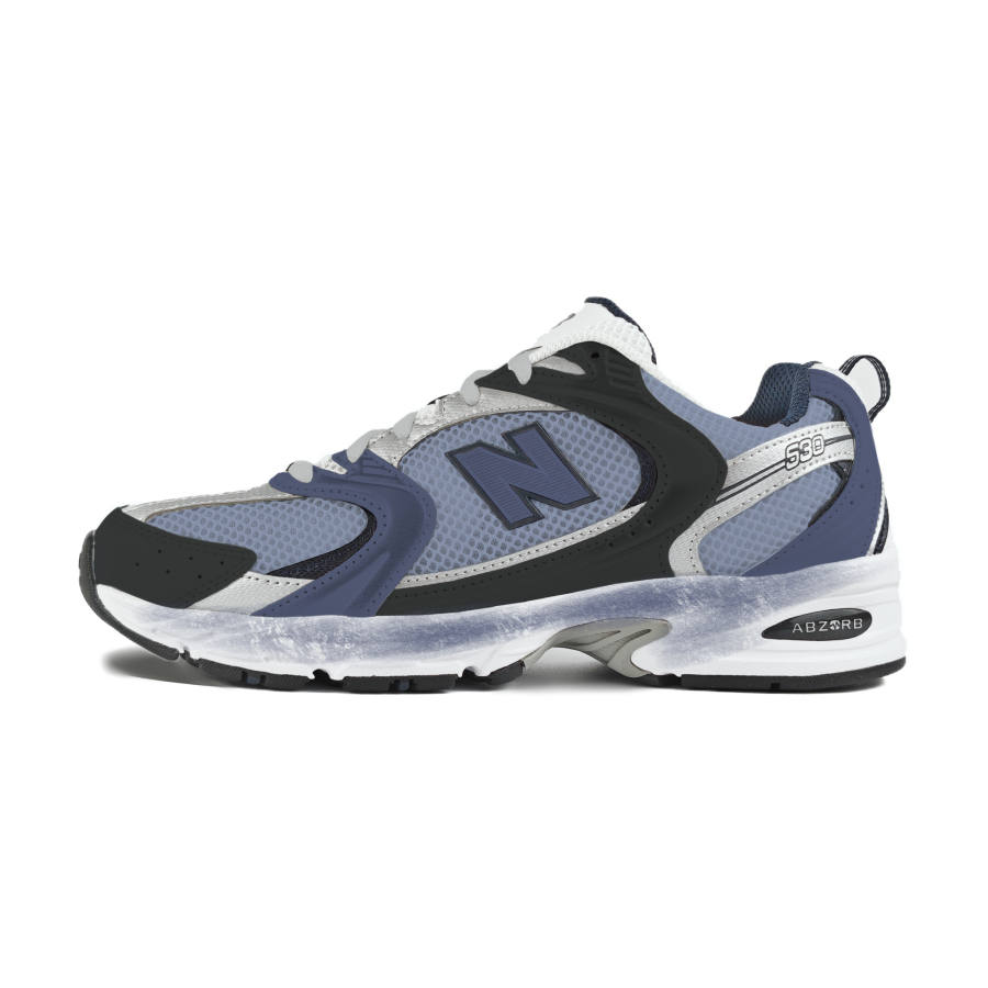 New Balance New Balance NB 530 Mesh, Textile, Artificial Leather Abrasion Resistant Low top Running Shoes Unisex Blue