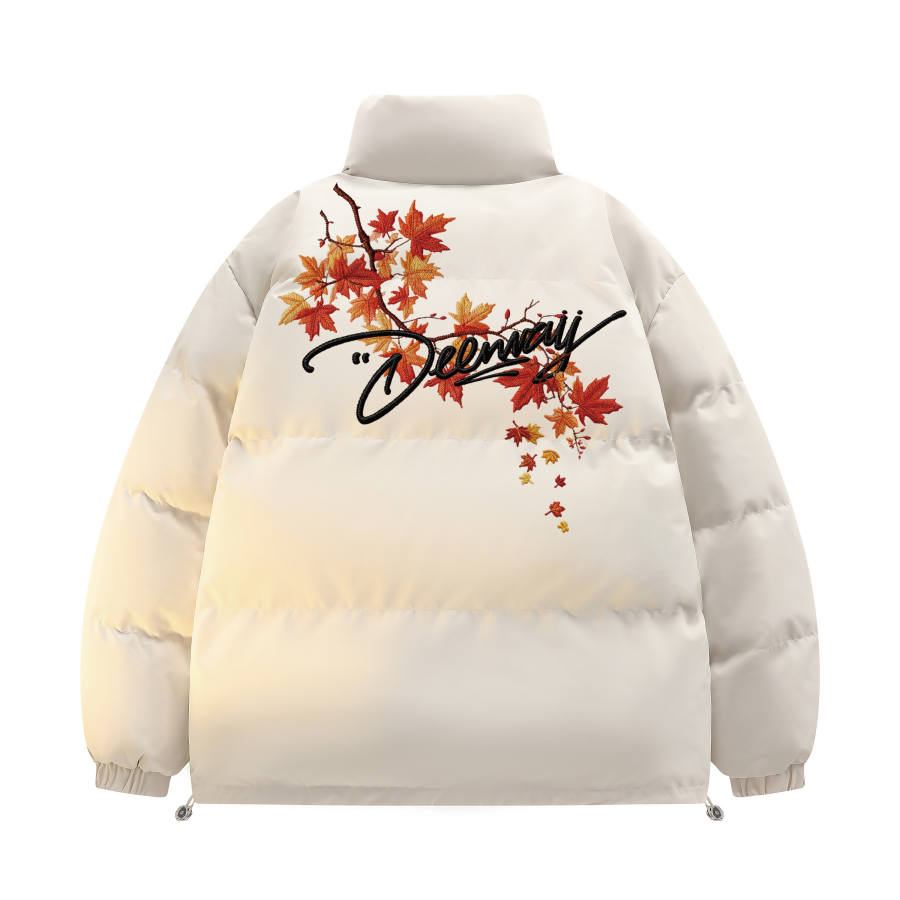 DEERWAY DEERWAY Puffer Jackets Unisex Stand Collar Thickened Padded Puffer Jacket