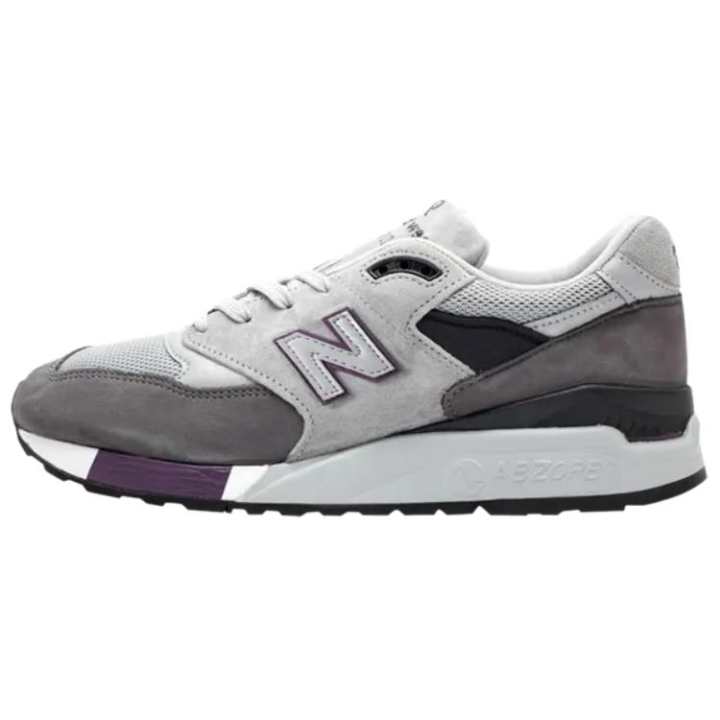 New Balance 998 New Balance Made in Usa 'Charcoal Grey Purple'