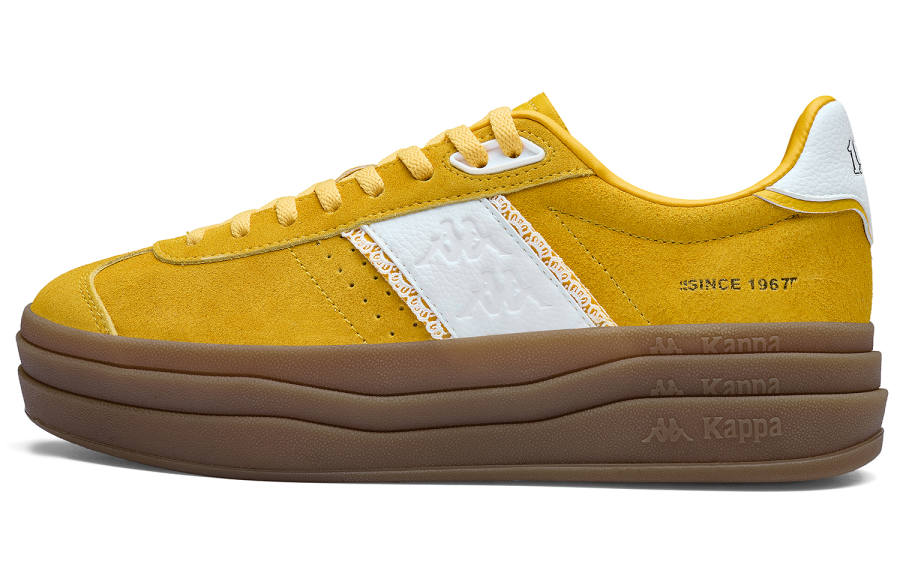 Kappa K Love Back to Back Slip Resistant Abrasion Resistant Low top Skateboard Shoes Women's