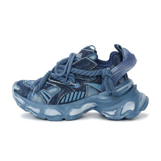 X·LUN Cushioning Breathable Cushioning Breathable Low top Chunky Sneakers Unisex Deep Sea Secret Realm